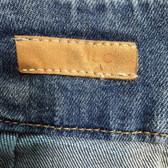 PILCRO Wide Leg Cropped Jeans, Size 29 (8) - Picture 8 of 14